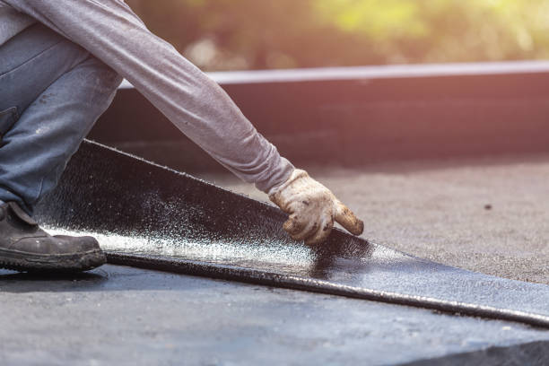 Professional Exterior Waterproofing technician working in Circleville, OH